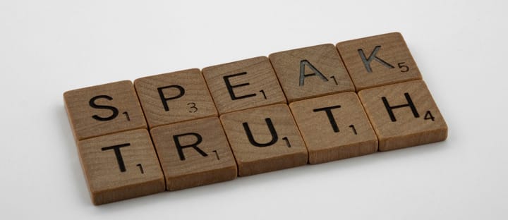 The way Lacan talks about "truth"